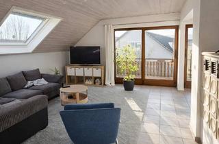 Wohnung mieten in Obere Ghaustraße, 88433 Schemmerhofen, Großzügige Dachgeschosswohnung mit überdachtem Westbalkon und Naturanschluss