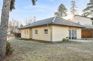Haus kaufen in 14476 Groß Glienicke, Barrierefreier 4-Zimmer-Bungalow in ruhiger Lage von Potsdam-Groß Glienicke