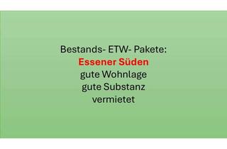 Anlageobjekt in 45219 Kettwig, Bestands- ETW- Pakete im Essener Süden als Kapitalanlage