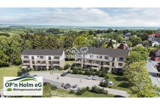 Wohnung kaufen in 25746 Süderholm, Op'n Holm - 3-Zimmer - Süd-West-Terasse - private Wohngenossenschaft
