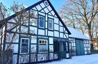 Bauernhaus kaufen in 29494 Trebel, Fachwerkhaus im Wendland, liebevoll saniert u. Dach erneuert - idyllisch an einem Rundling gelegen -