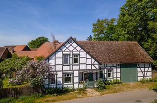 Bauernhaus kaufen in 29494 Trebel, Fachwerkhaus im Wendland, liebevoll saniert u. Dach erneuert - idyllisch an einem Rundling gelegen -