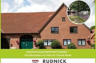 Haus kaufen in 31515 Wunstorf, Wunstorf - RUDNICK bietet RESTHOFCHARME - Für Menschen mit Herz für Tiere & Raum