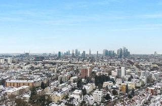 Wohnung kaufen in 60598 Frankfurt, Frankfurt am Main - PANORAMABLICK AUF DIE METROPOLE - 3-Zimmer-Wohnung in Toplage mit Skyline Blick