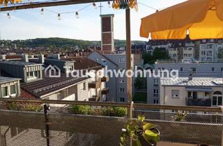 Tauschwohnungen in Tauschwohnungstraße, 70176 West, Tauschwohnung: Traumhaft, Altbau, 75qm, 1185€ kalt. Balkon mit besten Blick