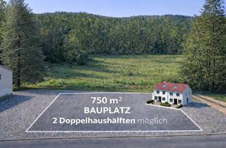 Grundstück zu kaufen in 64686 Lautertal, Baugrundstück 750 m² kaufen – Doppelhaus möglich – Kreis Bergstraße – Odenwald – Südhessen – Nähe Da