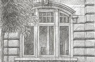 Gewerbeimmobilie kaufen in 60323 Westend-Süd, Atelier, Bühne und Visitenkarte für Ihr Business - Jugendstil-Hochparterre im besten Westend