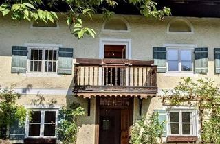 Wohnung mieten in 83209 Prien, Wohnen mit Geschichte – Exklusive Maisonette-Wohnung mit Garten im denkmalgeschützten Bauernhaus