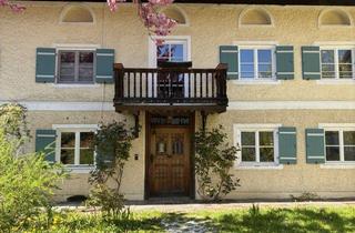 Bauernhaus mieten in 83209 Prien, Wohnen mit Geschichte – Exklusives Wohnen mit Garten im denkmalgeschützten Bauernhaus