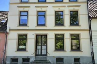Wohnung mieten in Mühlenstraße 59, 23966 Altstadt, Helle 4-Zimmer-Wohnung mit Balkon im 1. OG in Wismar Altstadt
