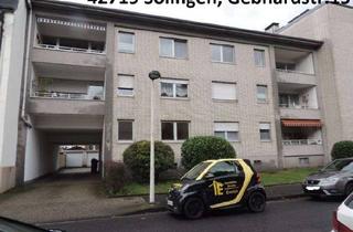 Wohnung mieten in Gebhardtstraße 15, 42719 Wald, SG-WALD**APPARTEMENT** 1-ZIMMER MIT SEP. KÜCHE UND BAD MIT DUSCHE IM ERDGESESCHOSS EINES MFH.