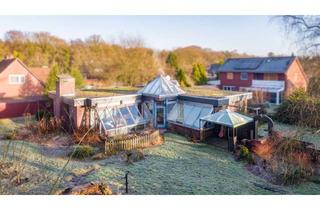 Haus kaufen in 26607 Aurich, Architektenbungalow in Aurich – ruhige Waldrandlage & großzügiges Grundstück