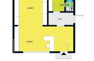 Gewerbeimmobilie mieten in 01445 Radebeul, Hübsche moderne Verkaufsfläche Im Herzen der Kleinstadt Radebeul