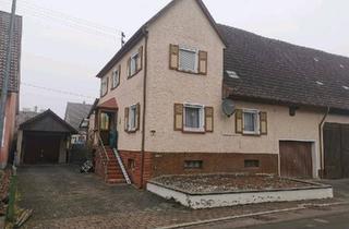 Haus kaufen in 88512 Mengen, Mengen - Einfamilienreiheneckhaus mit Scheune, Garage und Garten