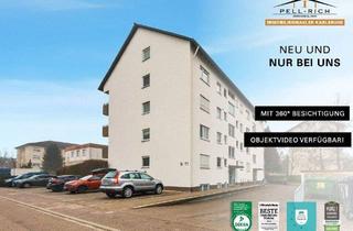 Wohnung kaufen in 76297 Stutensee, Stutensee - EXZELLENT: Gepflegte 3 Zimmer Eigentumswohnung mit Garage und Balkon in Stutensee-Büchig