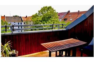 Wohnung mieten in Raimundstrasse, 04177 Altlindenau, Schöne Dachgeschosswohnung in Lindenau mit Blick über die Skyline von Leipzig