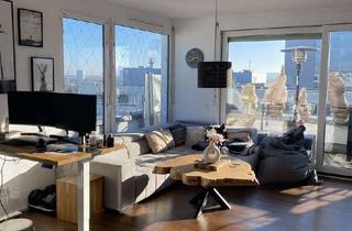 Penthouse mieten in 70567 Möhringen, Lichtdurchflutete Penthousewohnung im Seepark mit Albblick / Teilmöbilert