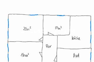 Tauschwohnungen in 01097 Leipziger Vorstadt, Tauschwohnung: 3-Zimmer-Wohnung in Leipziger Vorstadt