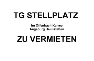 Garagen mieten in 86179 Haunstetten, großer Tiefgaragenstellplatz in Haunstetten zu vermieten