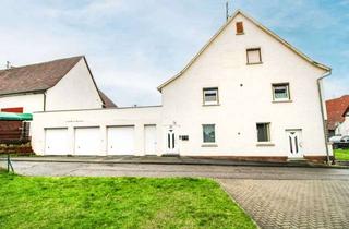 Haus kaufen in 72406 Bisingen, Wohn- und Geschäftshaus mit Top-Potenzial ! Aktuell 1 Etage Gewerbefläche + 2 Etagen Wohnfläche