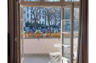 Immobilie mieten in Hans-Much-Weg, 20251 Hoheluft-Ost, Möbliertes Wohnen auf Zeit mitten in Eppendorf mit grossem Südbalkon