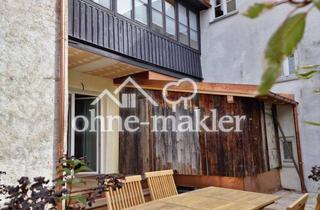 Wohnung mieten in Klammergasse 6, 83646 Bad Tölz, Die Aussergewöhnliche: 2 Zimmer möbliert mit Garten in der Altstadt von Bad Tölz