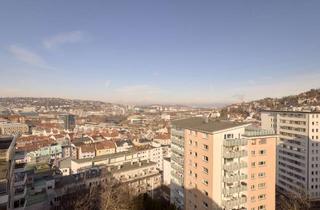 Penthouse kaufen in Danneckerstraße 15, 70182 Mitte, Traumhafte Penthousewohnung mit Fernblick im 9. OG in Stuttgart-Dobel