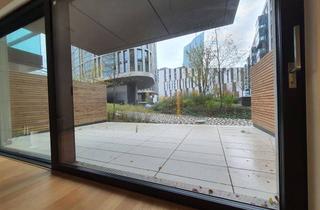 Wohnung mieten in 60314 Ostend, Stilvolle, neuwertige 3-Zimmer-Erdgeschosswohnung mit Terrasse und Gartenzugang