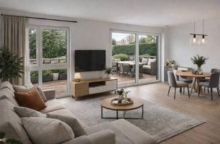 Wohnung mieten in Tongrubenweg, 22045 Tonndorf, Moderne Garten-Maisonette (EG + Souterrain) mit Terrasse & eigenem Eingang – KfW-40