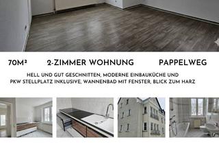 Wohnung mieten in Pappelweg 38, 38855 Wernigerode, Gepflegte 2-Zimmer Wohnung im EG mit Garage in Wernigerode