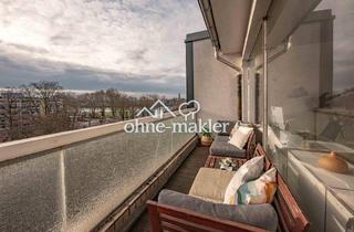 Penthouse mieten in 50679 Köln, Penthouse-Zimmer der Extraklasse - 24 m2, Panorama-Südfront, Balkon & Design in Köln-Deutz