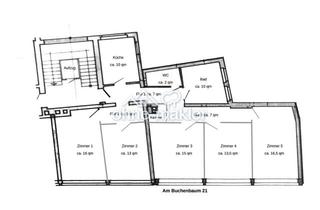Wohnung mieten in 47051 Duisburg, Helle WG-Wohnung mit Weitblick in zentraler Lage