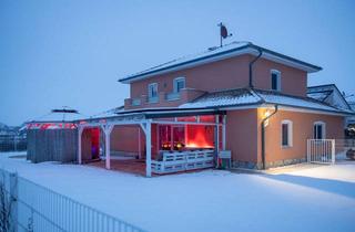 Villa kaufen in 38448 Brackstedt, Mediterrane Stadtvilla mit Rundpool & Luxus-Whirlpool: Wohnen, wo Qualität und Freizeit zuhause sind