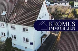 Haus kaufen in 75239 Eisingen, Zweifamilienhaus mit Garagen und Entwicklungspotential zum Dreifamilienhaus in Eisingen