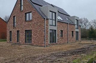 Haus mieten in 25866 Mildstedt, Doppelhaushälfte Neubau KfW 40 Erstbezug