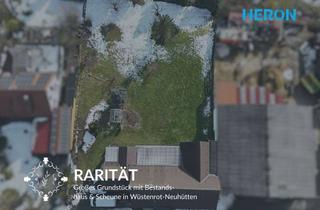 Grundstück zu kaufen in 71543 Wüstenrot, RARITÄT - Großes Grundstück mit Bestandshaus & Scheune in Wüstenrot-Neuhütten