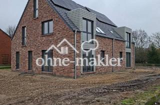 Haus mieten in 25866 Mildstedt, Doppelhaushälfte Neubau KfW 40 Erstbezug