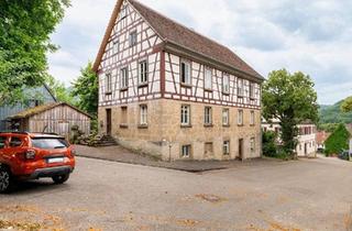 Haus kaufen in 74542 Braunsbach, Braunsbach - Einzigartiges, repräsentatives Schmuckstück, ehemaliges Schulhaus