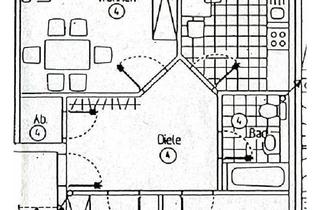 Wohnung kaufen in 59302 Oelde, Oelde - Vermietete 3Z EG-Wohnung mit Garten & Stellplatz - provisionsfrei