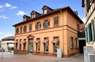 Wohnung kaufen in 69168 Wiesloch, Wiesloch - GLOBAL INVEST SINSHEIM | Stilvoll wohnen im Altbau-zwei Wohnungen in begehrter Innenstadtlage