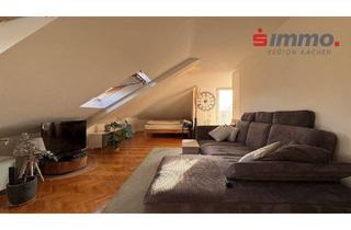 Wohnung kaufen in 52076 Kornelimünster, Charmante Dachgeschoss-Eigentumswohnungin sehr ruhiger Lage mit Südwest-Terrasse