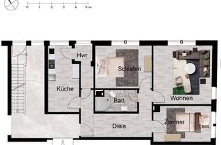 Wohnung kaufen in Unterlimpurger Str. 49, 74523 Schwäbisch Hall, Vermietete 3 Zimmer Wohnung als Kapitalanlage in toller Lage von Schwäbisch Hall