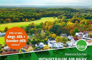 Wohnung kaufen in 04229 Kleinzschocher, KfW-40-Neubau mit QNG am Volkspark! Traum-Wohnung mit großer Süd-Loggia, 2 Bädern, HWR u.v.m.