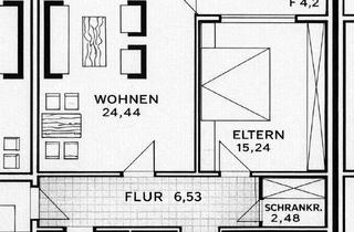 Wohnung mieten in 78048 Villingen-Schwenningen, Helle 3,5-Zimmer Wohnung mit Balkon in Villingen