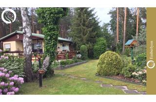 Haus kaufen in Zum Oder-Havel-Kanal, 16227 Eberswalde, Rückzugsort im Grünen: Gemütlicher Bungalow mit großem Garten & Carport