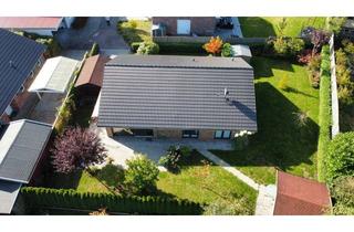 Haus kaufen in 24888 Steinfeld, Smarte Eleganz trifft absolute Ruhe: Ihr 2018er Sorgenfrei-Bungalow mit spektakulärem Loft-Charakter