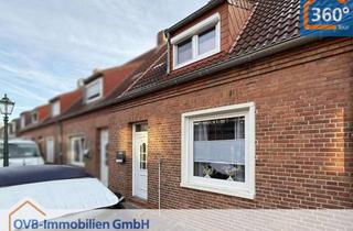 Haus kaufen in 26723 Port Arthur/Transvaal, Klein, fein und stadtnah – Reihenmittelhaus mit Terrasse und Nebengebäude