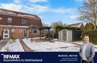Haus kaufen in 26725 Emden, Charmantes Reihenendhaus mit großem Grundstück und viel Potenzial in Borssum