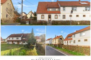 Doppelhaushälfte kaufen in 98530 Marisfeld, „Platz für Ideen & Leben – was ist Ihnen diese Doppelhaushälfte mit Garten in Marisfeld wert?“