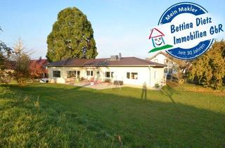 Haus mieten in 64853 Otzberg, DIETZ: Bungalowimmobilie mit viel Wiesenfläche in einer herrlichen Feldrandlage von Otzberg!